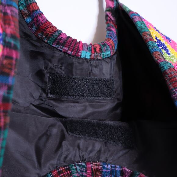 Woven Tote Handbag Multicolor Eco Lightweight Summer Beach Shopper Bag - Picture 8 of 9